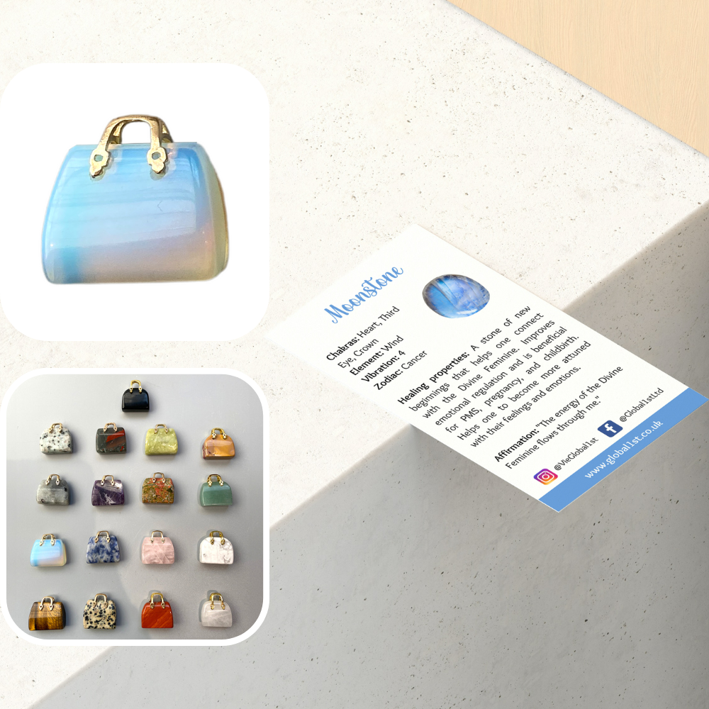 VIE - Wholesale Decorative Figurine - Mini Crystal Handbags, 2-2.5cm21