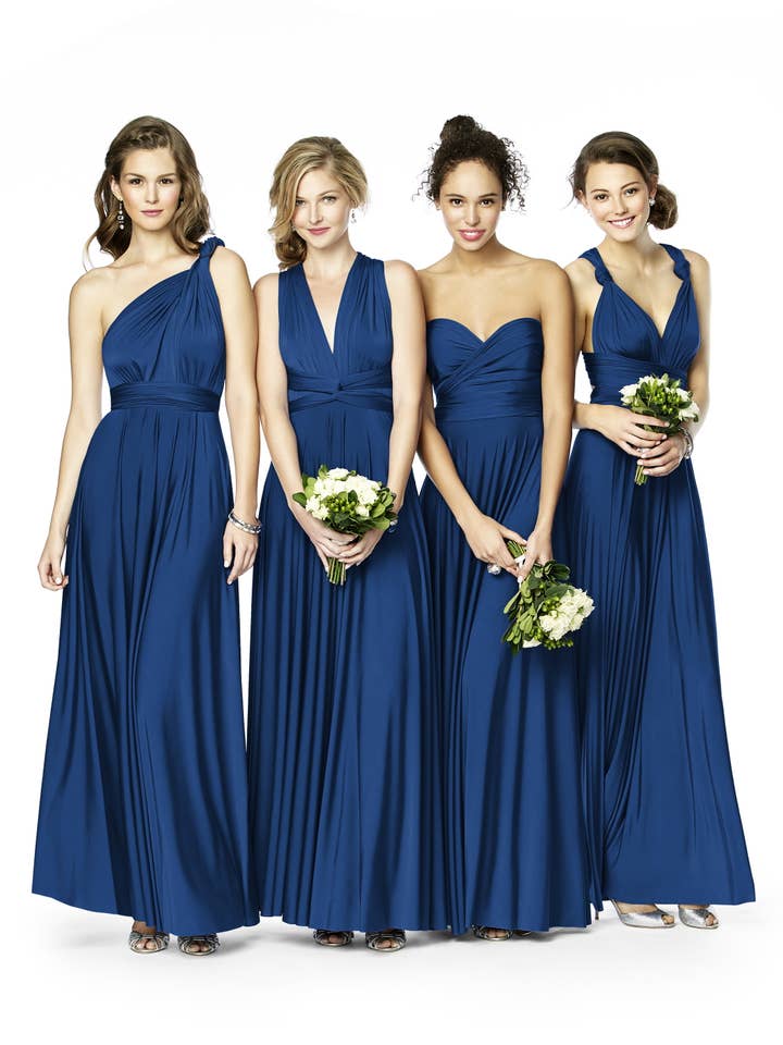 Dessy Group – Großhandel Kleid – Damen – Twist Wickelkleid: Lang54