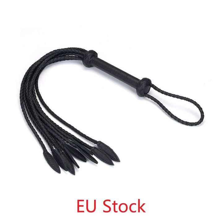 Demons Kiss Svart Läder Katt O' Nio Smisk Piska för wholesale av Liebe Seele