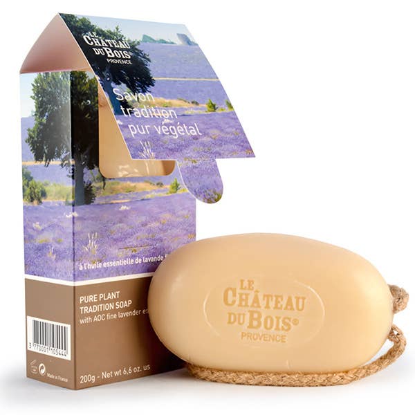 Le Château du Bois Provence - Wholesale Bar Soap - Tradition pure vegetable soap with fine lavender2