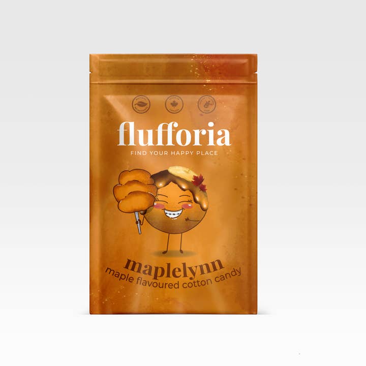Flufforia | Cotton Candy Spun Smarter - Wholesale Cotton Candy - Maplelynn | Organic All Natural Maple Flavored Cotton Candy