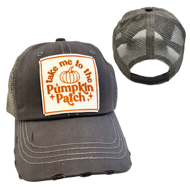 dkhandmade - Wholesale Trucker Hat - Unisex - TAKE ME TO THE PUMPKIN PATCH HATS3