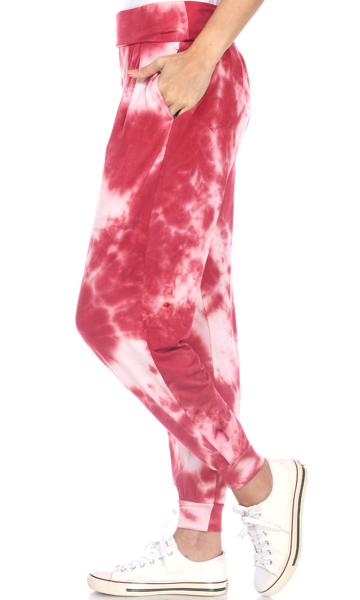 WHITE MARK - Vendita all'ingrosso Pantalone - Donna - PANTALONI HAREM TIE DYE14