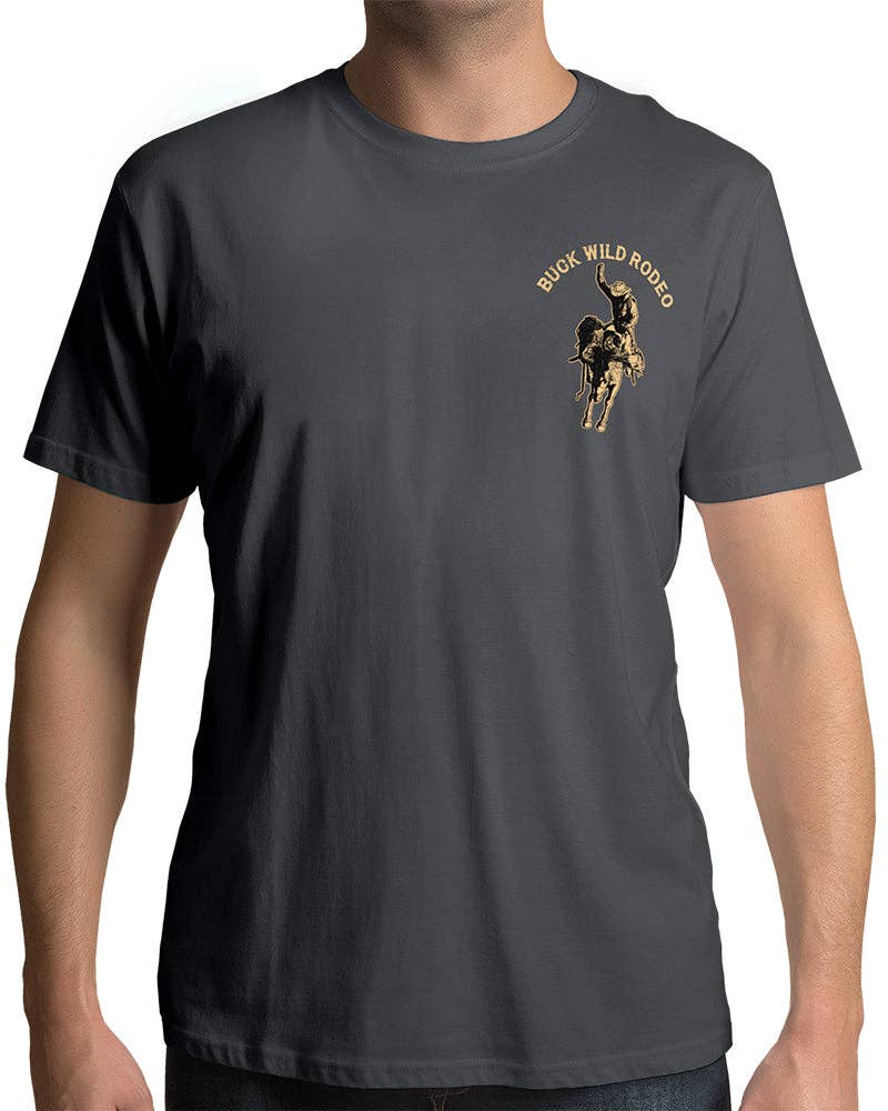 Country Girl Store - Vendita all'ingrosso Maglietta serigrafata - Uomo - T-shirt Country Boy® Buckwild Rodeo3