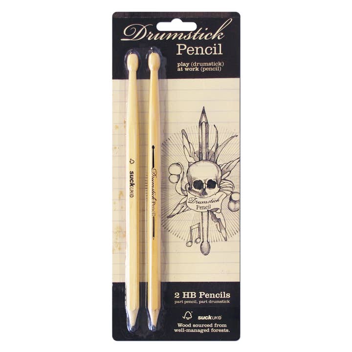 Until Pty Ltd - Wholesale Pencil - Suck UK Drumstick Pencil3