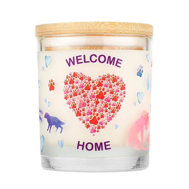 Pet House by One Fur All - Wholesale Jar/Filled Candle - Welcome Home Pet Candle 9 oz