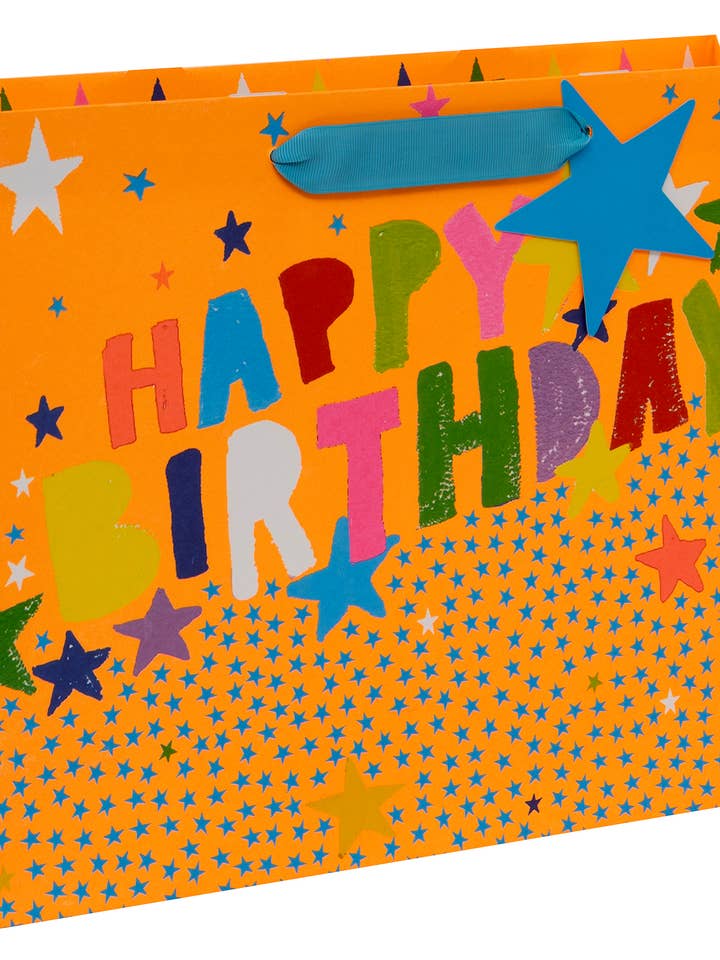 Taske Stor Landskab Tillykke med Fødselsdagen Stjerner for engroshandel hos Glick