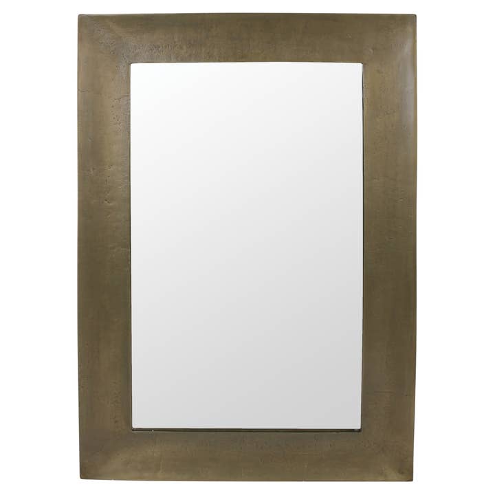 Alton Mirror, Brass for wholesale by HomArt