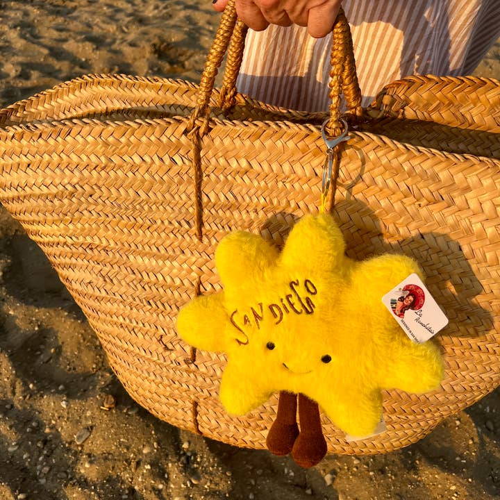 La Ranchita's - Wholesale Keychain - Unisex - San Diego Sun Plush + Bag Charm + San Diego Hat 3