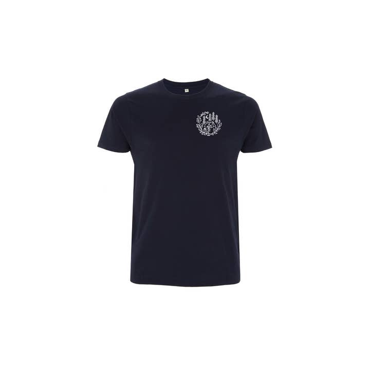 Unisex t-shirt i ekologisk bomull (färgad) - Outdoor av E.K. (broderad) för wholesale av ENZWO