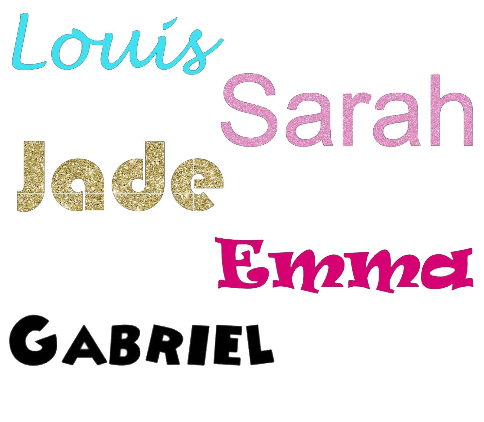 BELLA STORIA CREAZIONE - Wholesale Sublimation Transfer - Custom name iron-on transfer7