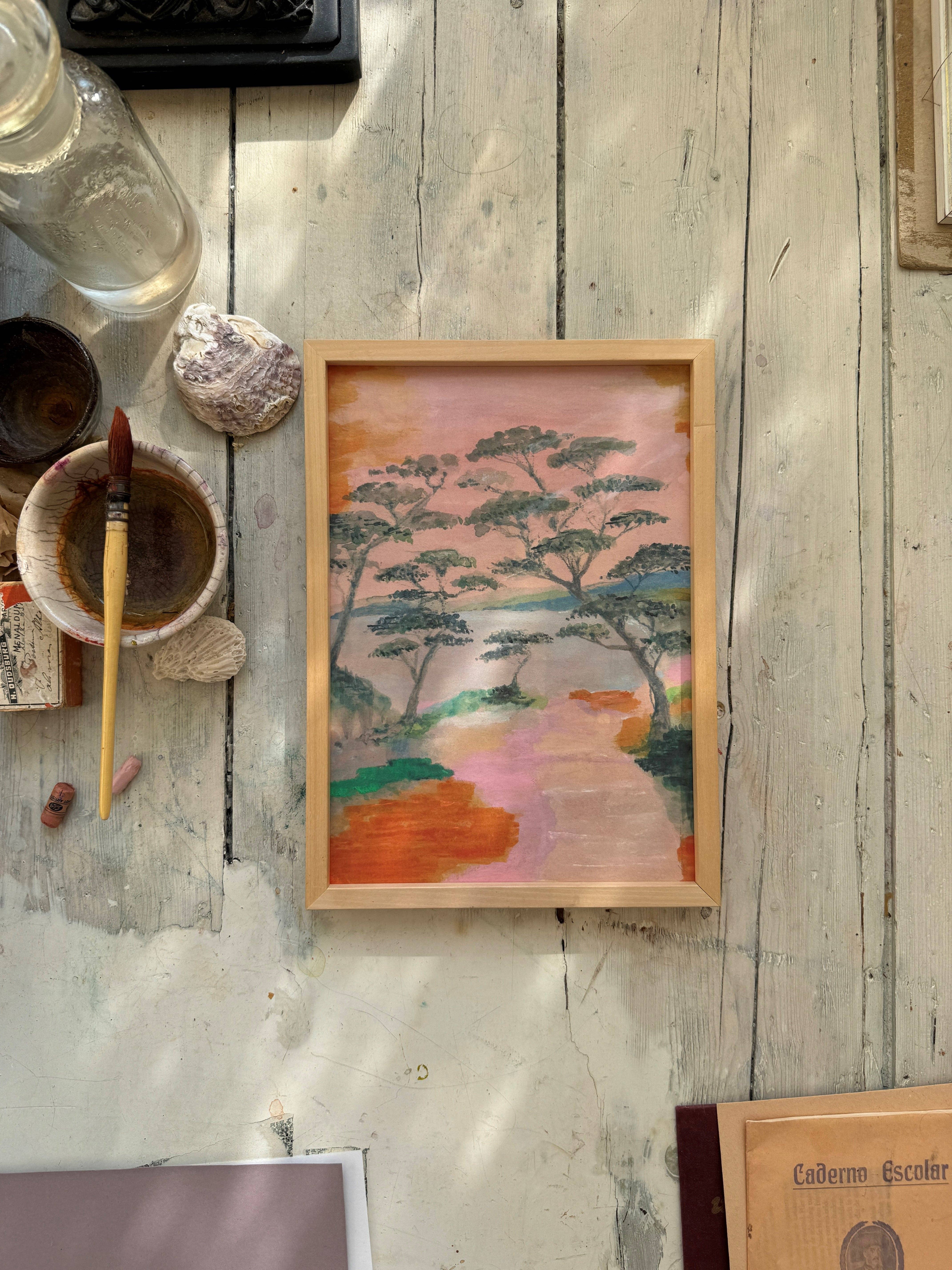 tinystories - Wholesale Art Print - Art Print "Sur La Côte Française"0