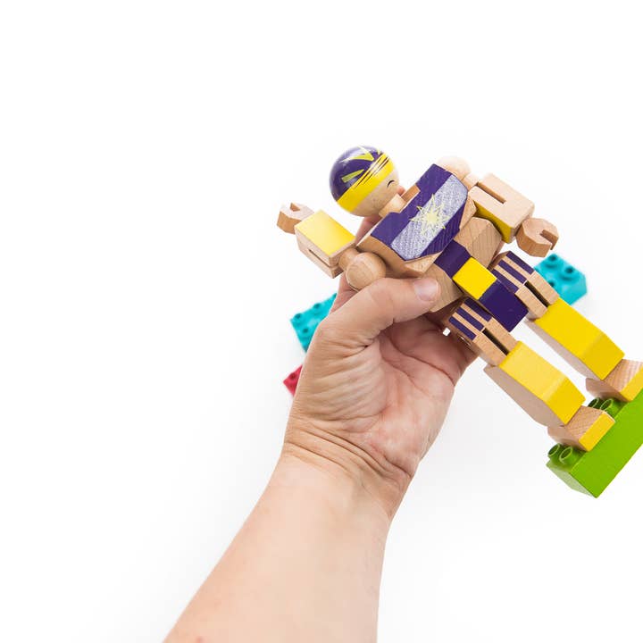 Once Kids - Vente Jouet en bois – enfant - Playhard Villains #5 Mangrove laiteuse10