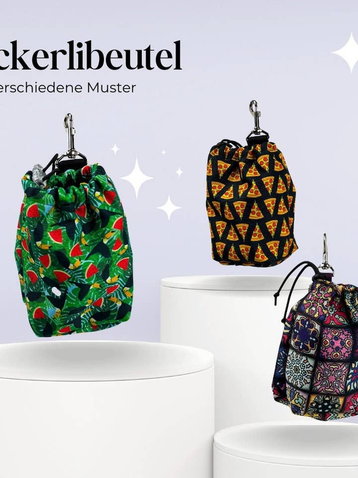 Bolsa para premios de perro, bolsa artesanal para entrenamiento canino para venta al por mayor de Doggotique