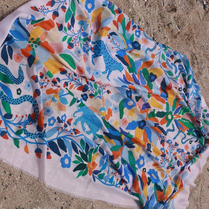 Jessie Zhao New York - Wholesale Scarf – Women's - Wool Shawl Of Day Zoo10