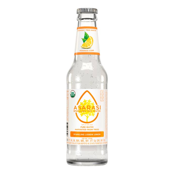Asarasi Sparkling Tree Water - Wholesale Sparkling Water - 12-Pack Bottles - Asarasi Sparkling Tree Water, Lemon2