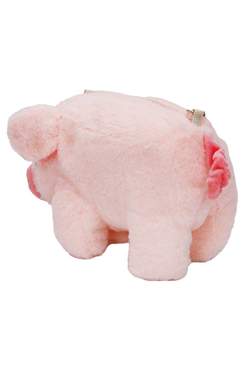 ASSORTED Chubby Piggy Fluffy Faux Fur Crossbody Purse Bag for wholesale on Faire3