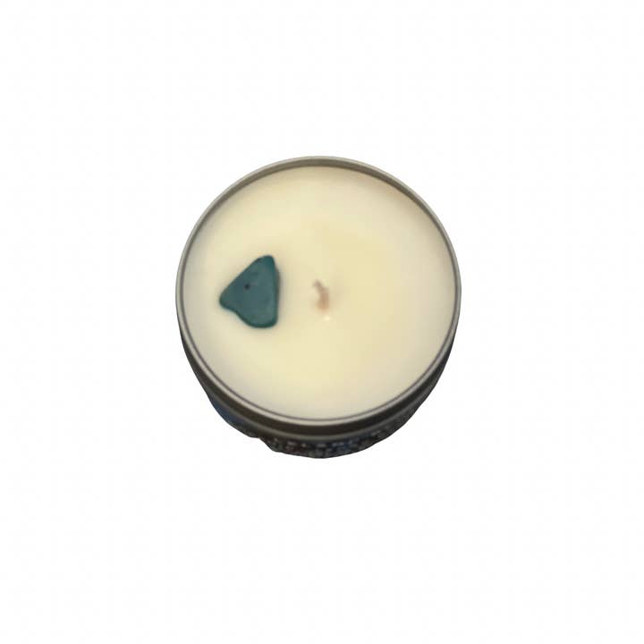 June Apothicarie - Wholesale Travel Candles - Leland Blue 4oz Travel Candle - Michigan