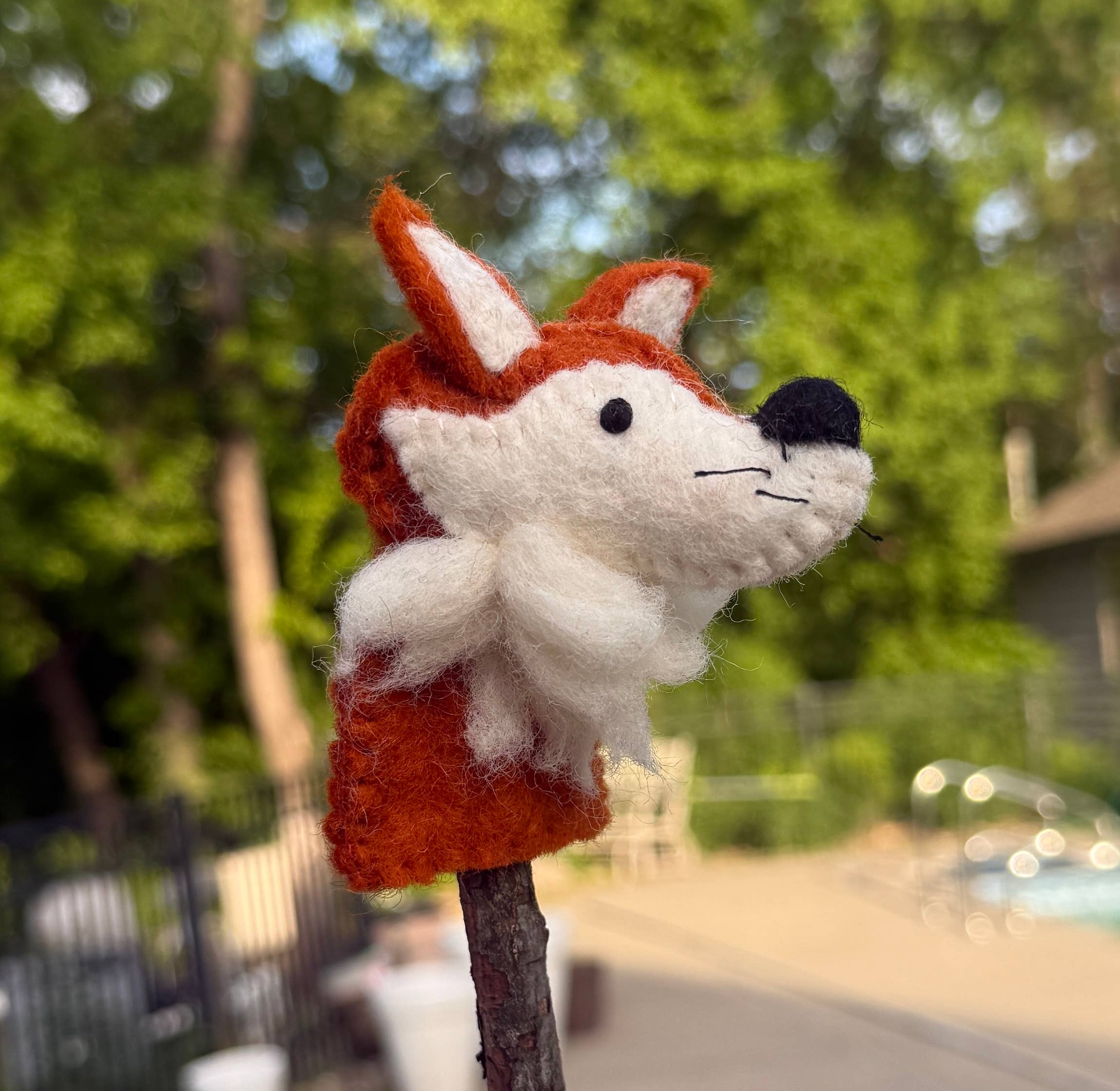 Lungta Imports - Wholesale Finger puppet – Child & baby -  Finger Puppets, Animal Puppets 3-D Hand Felted1