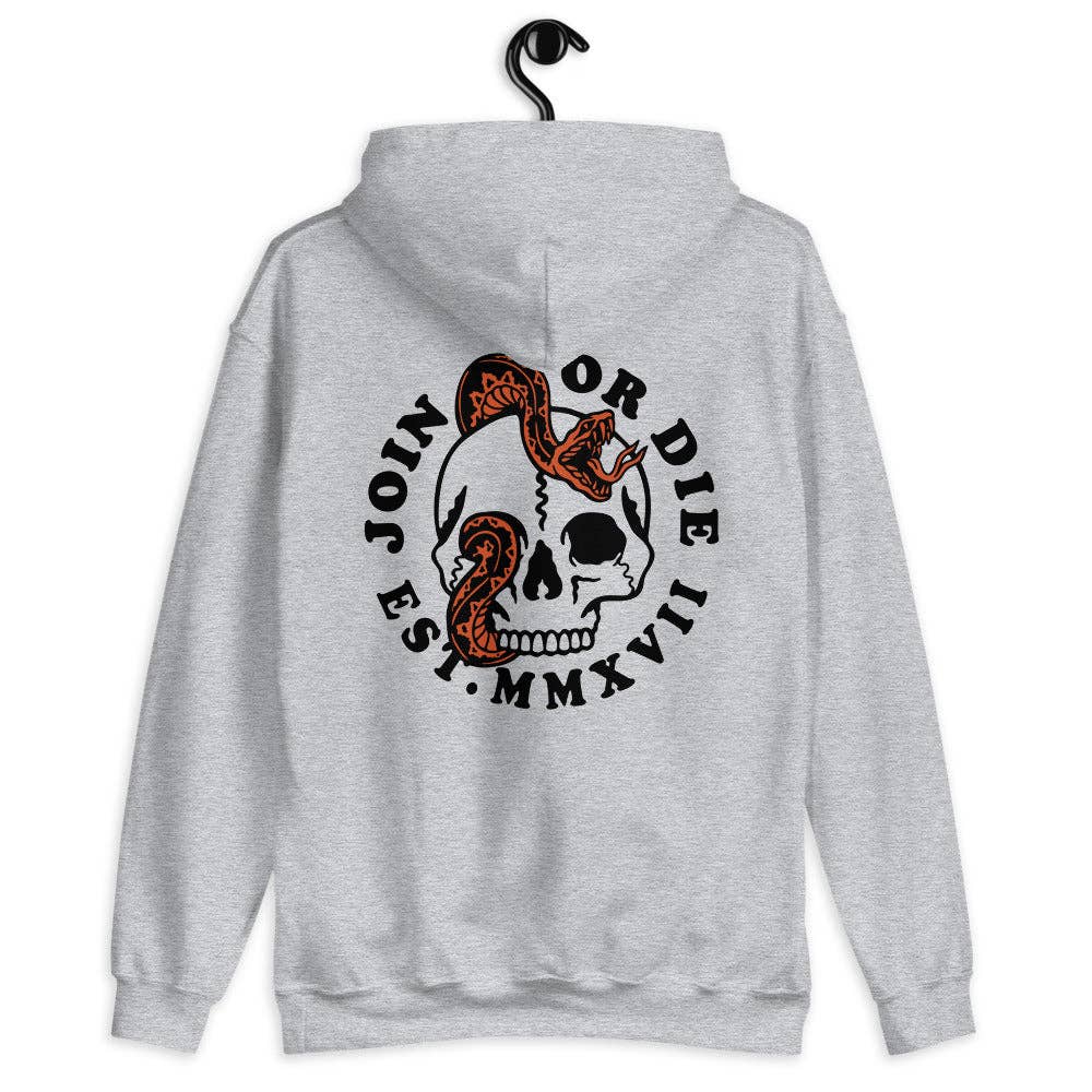 StickThisOn – wholesale Hoodie – Unisex – Join Or Die Hoodie1