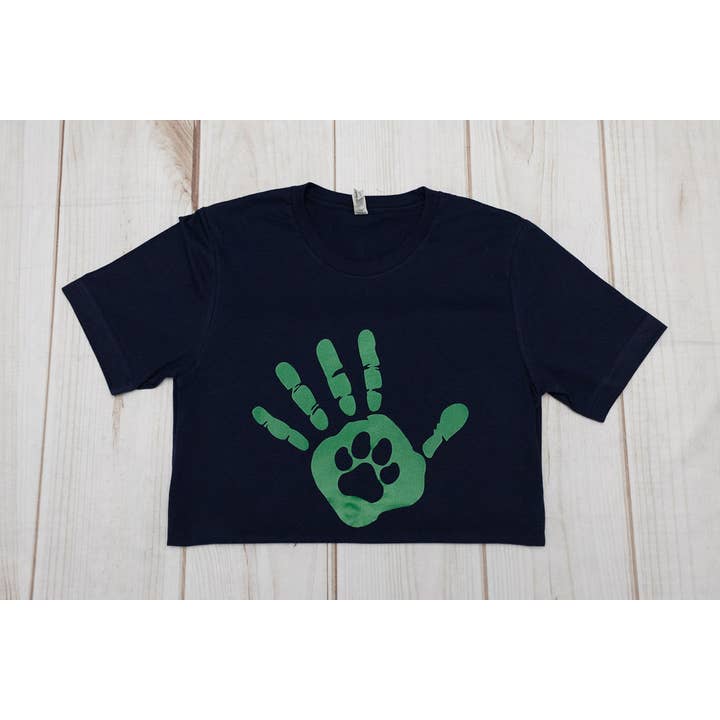 T-shirt estampada à mão por atacado de Rescue Dogs Rock T-shirts