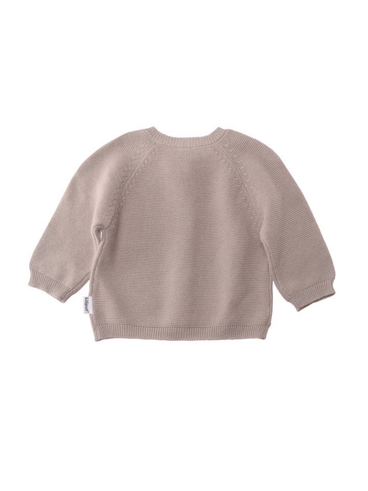 Liliput - Wholesale Cardigan - Baby - Cardigan with wooden buttons in taupe3