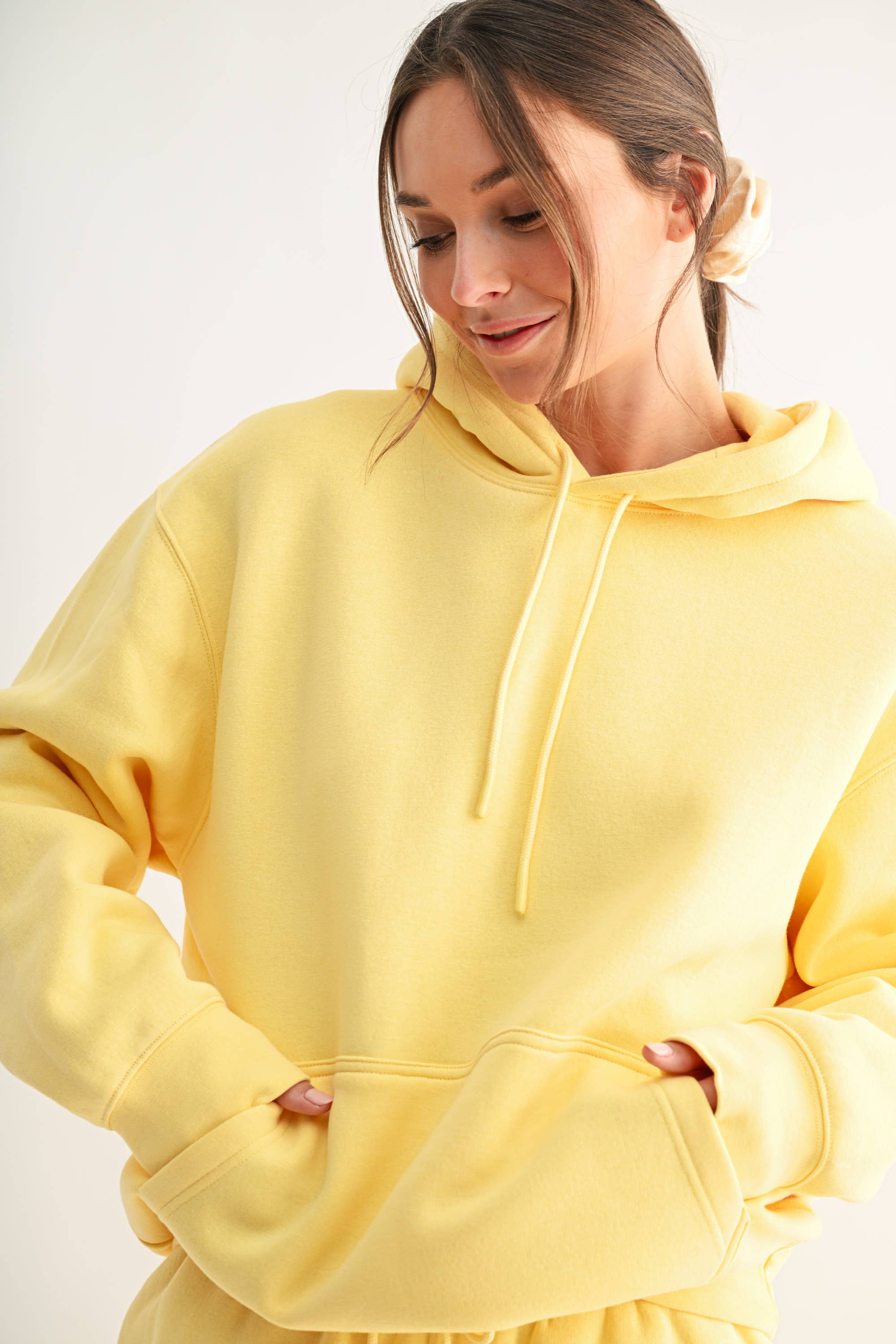 Mono B - Vendita all'ingrosso Felpa con cappuccio - Donna - Felpa con cappuccio in misto cotone25