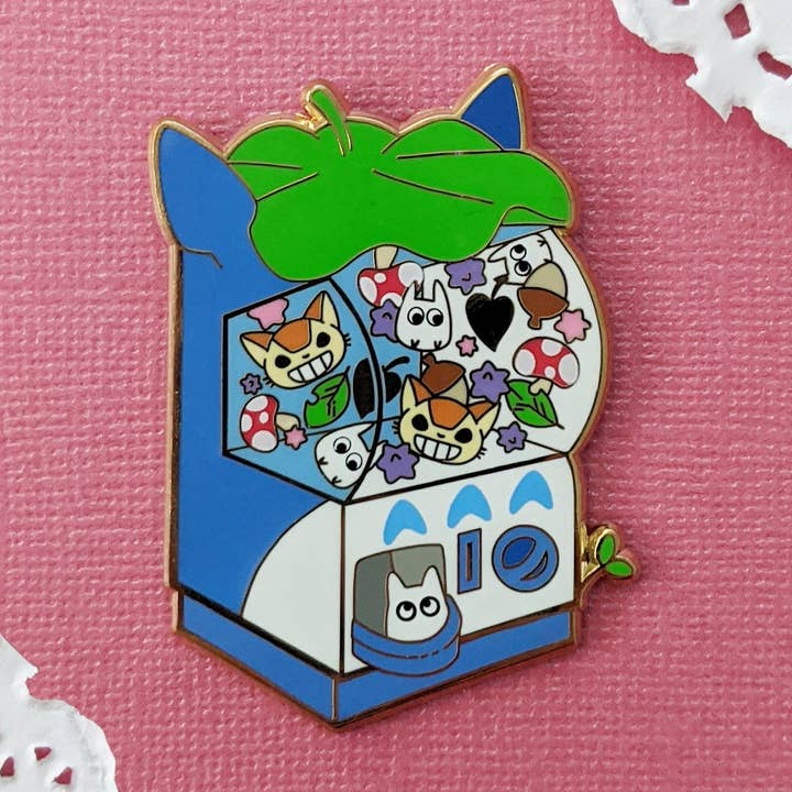 Sugar Cubed Studios - Wholesale Lapel Pin/Button - Toto-Pon - Totoro - Enamel Pin0
