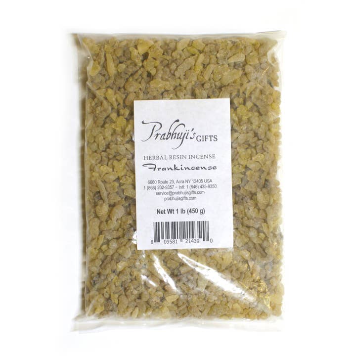 Incenso de Resina Olíbano - 1 lb (450 g) por atacado de Prabhuji's Gifts