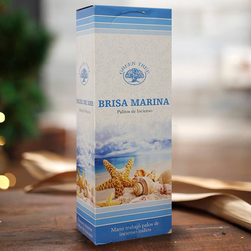 Ethike.eu - Wholesale Incense - 6 packs of Green Tree incense - Sea Breeze0