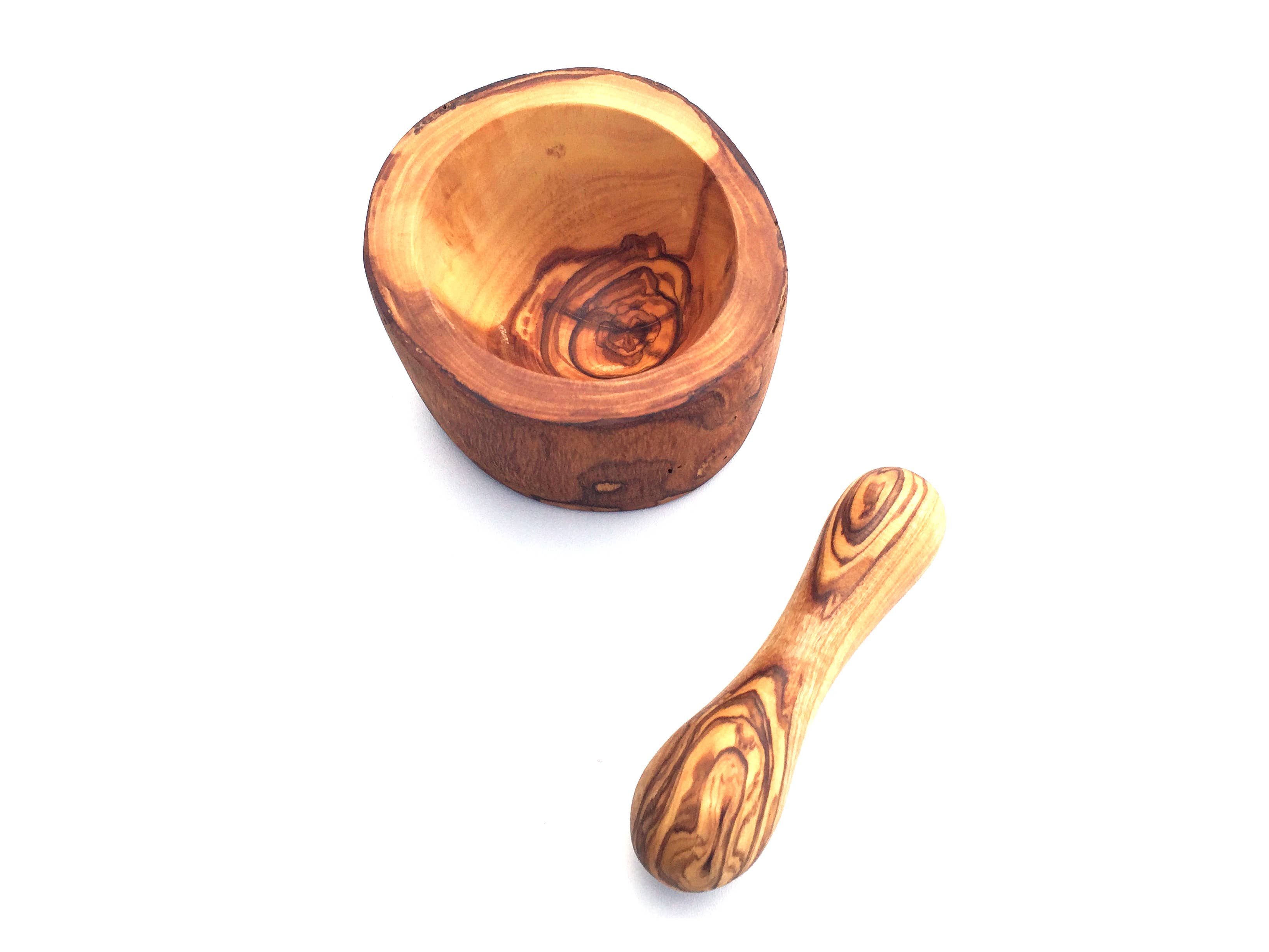 medina mood – Engroshandel Morter og støder – Morter i oliventræ med støder2