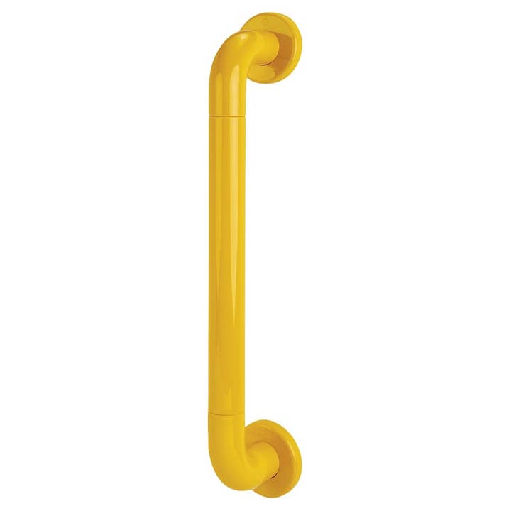 Hoppe Paris Coloured Nylon Concealed Screw Fix Straight Pull Handle - 425 x 34mm - Golden Yellow for wholesale by Diybasket