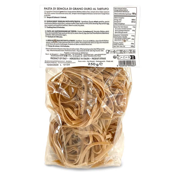 D.O.S. Specialità al Tartufo - Wholesale Pasta - Tagliatelle with Truffle 250g1