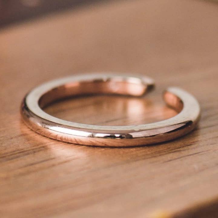 Rose Gold Stacker Ring for wholesale by About.me Jewellery