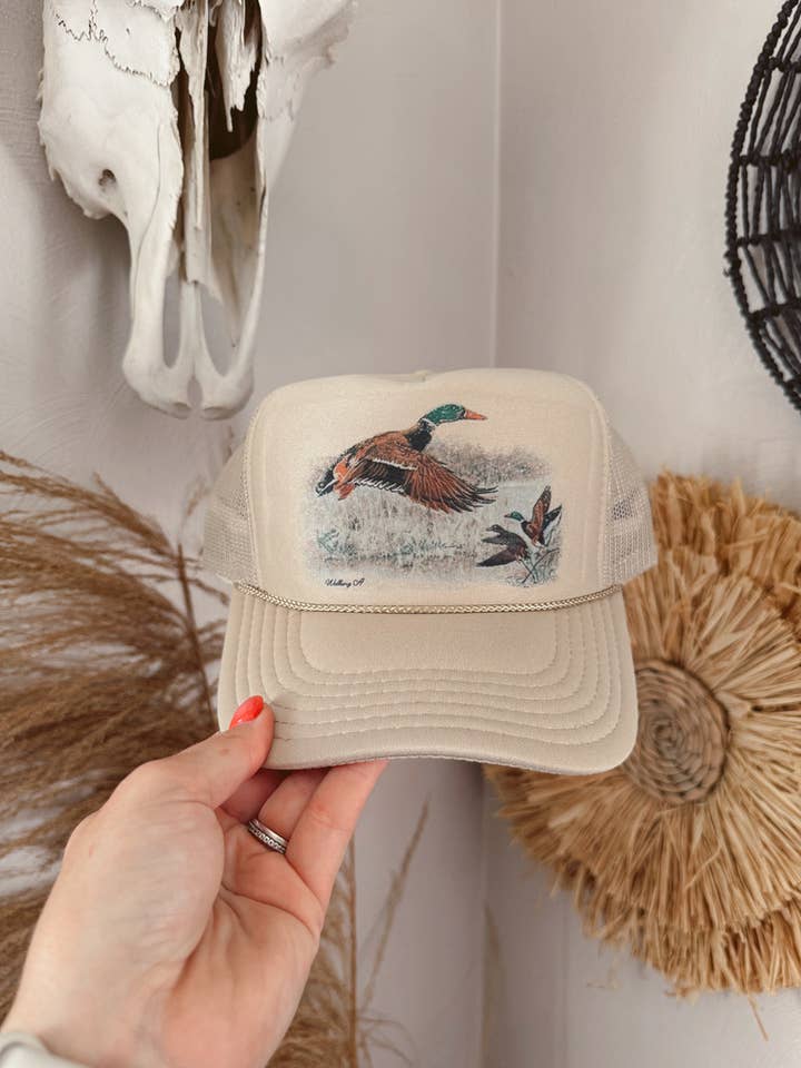 THE DISTRESSED DUCK CAP for wholesale by The Walking A
