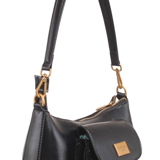 Bessie London - Wholesale Shoulder Bag - Women's - CLASSIC BESSIE BAGUETTE BAG10
