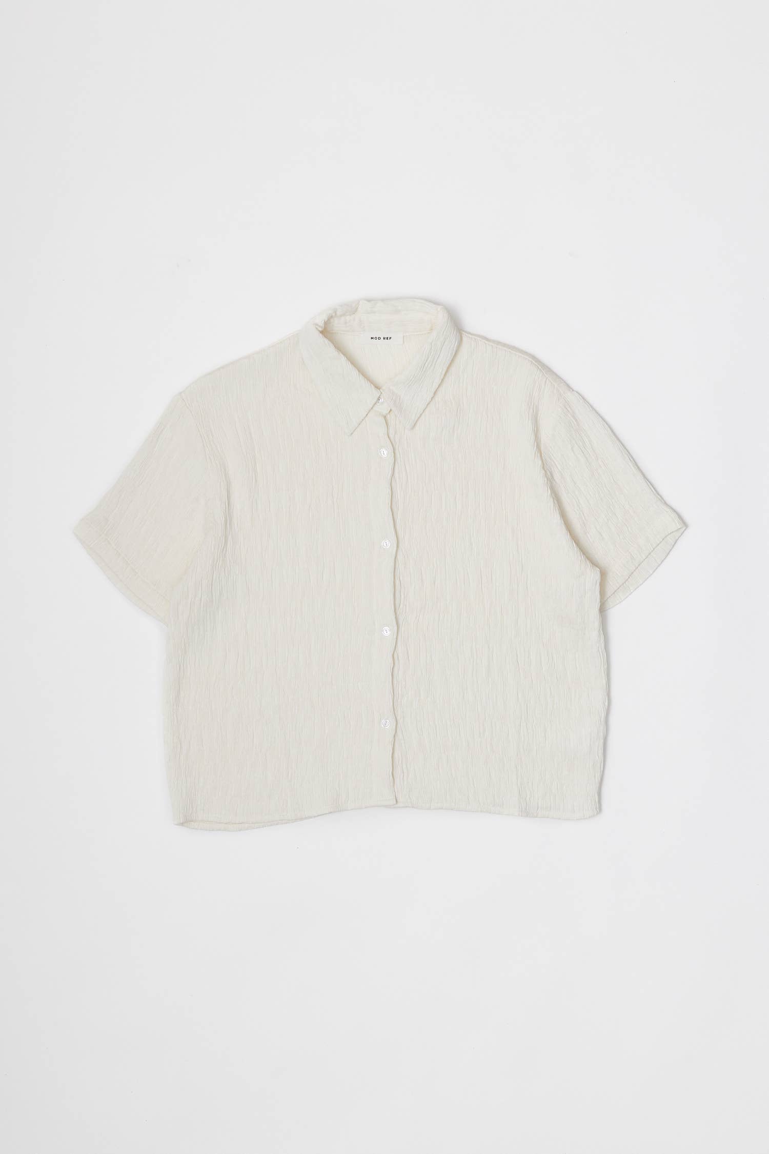 MOD REF – Camisa com botões no colarinho – Mulher por atacado – The Miranda Top | Topo com Botão Texturizado21