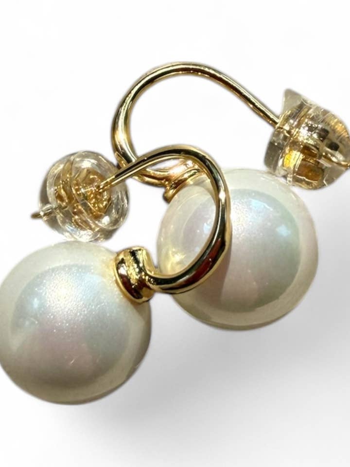 Pearl Drop Hugs for wholesale by Sonya Renee Jewelry