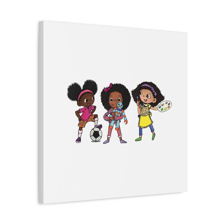 Ikuzi Dolls - Wholesale Art Print - Kids & Baby - Kids' Canvas Wall Art - Playful Characters for Creative Spaces225