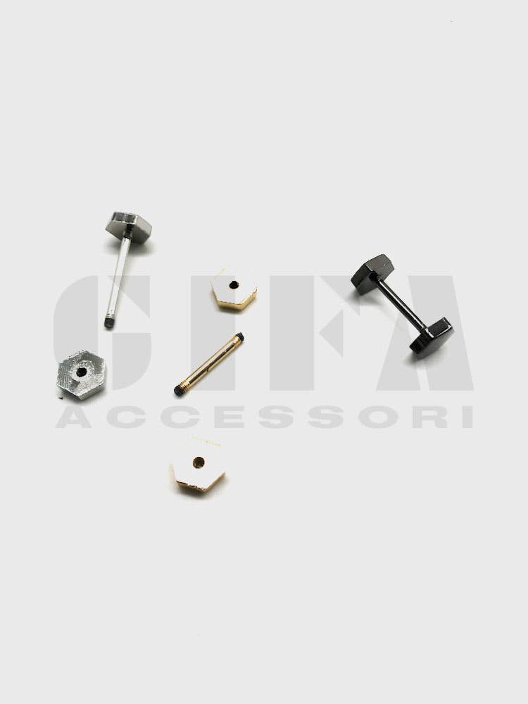 Gifa Accessori - Wholesale Clasp - Threaded rod and hex nuts attack4