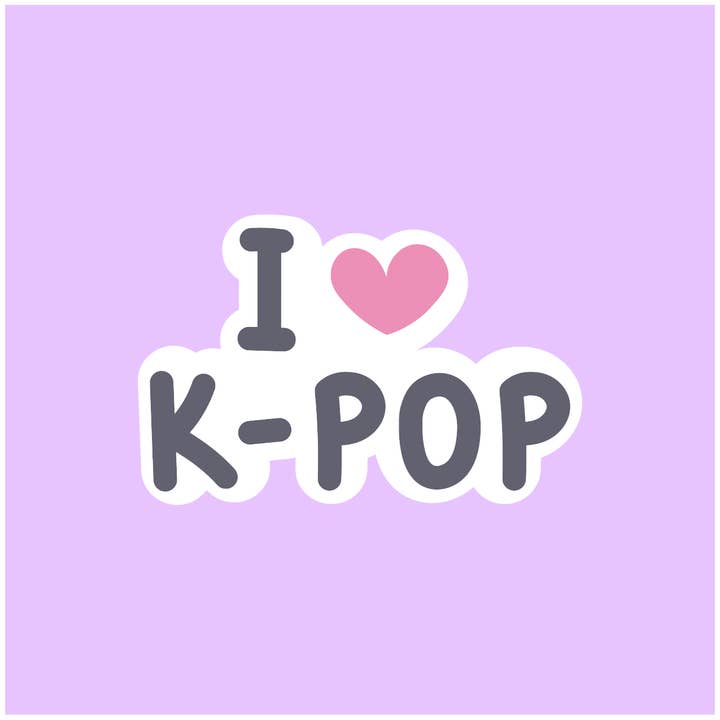 Shadows of Sunshine - Wholesale Sticker - I Love K-Pop Sticker