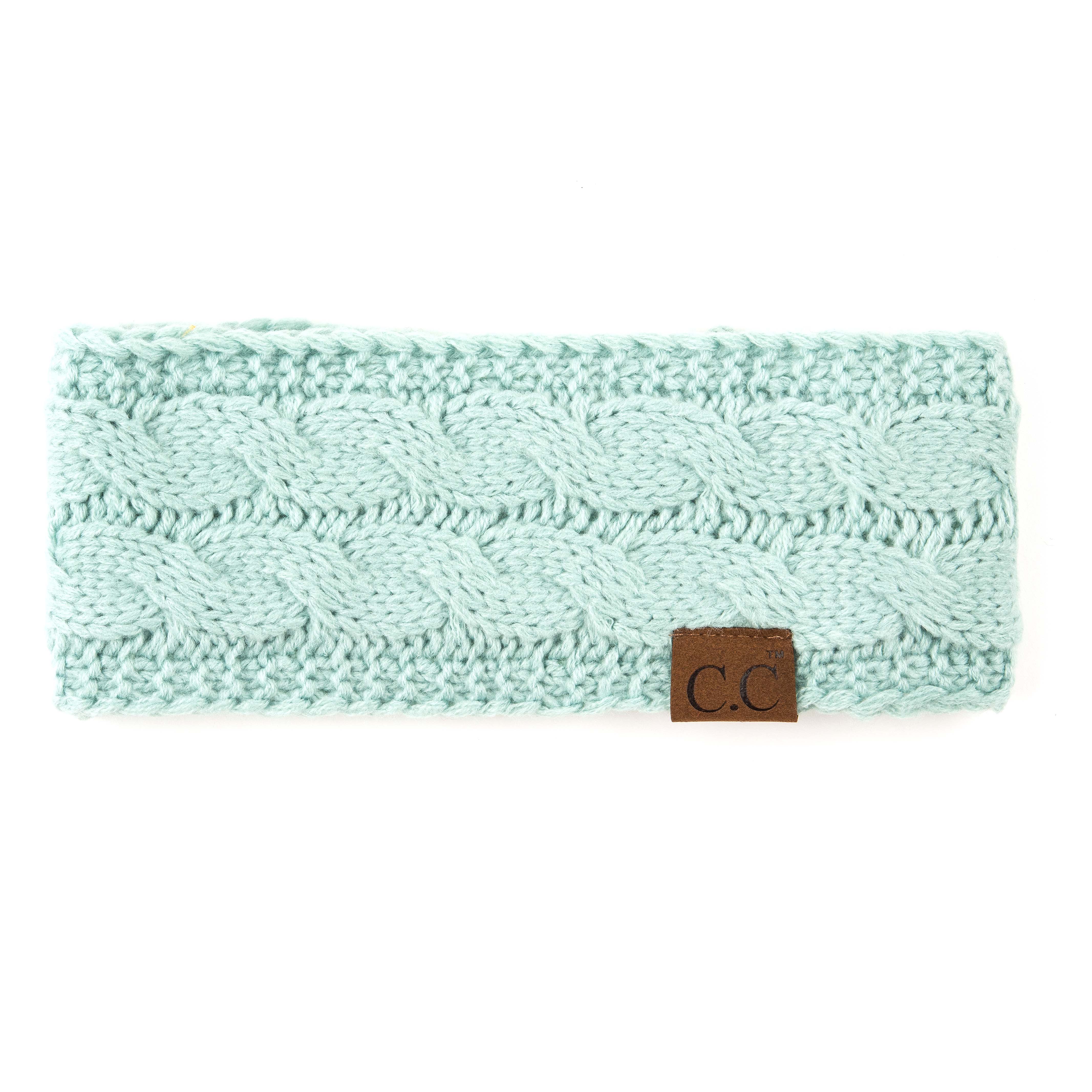 Truly Contagious - Wholesale Fashion Headband - Women's - CC Cable Knit Lined Headwrap ( HW-20 )16
