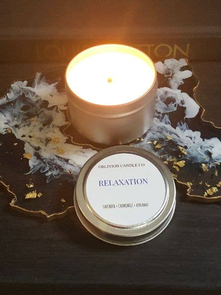 TRAVEL TINS for wholesale by Oblivion Candle Co