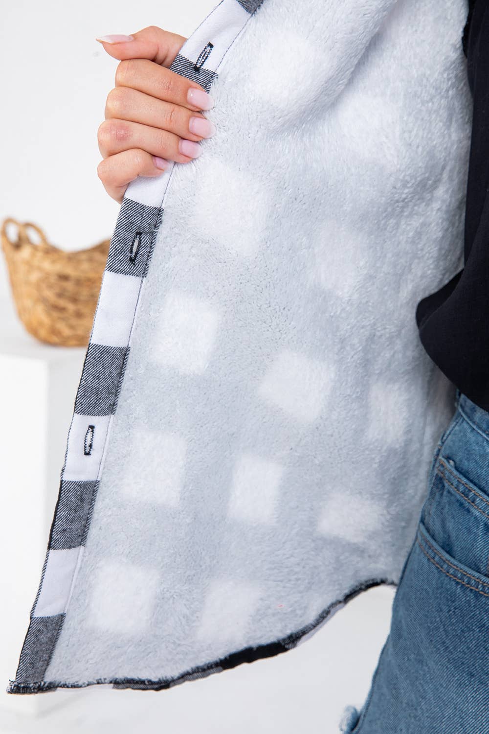 Sweet Lovely by Jen - Wholesale Button Down Shirt - Women's - SW148 PLAD SHIRT11