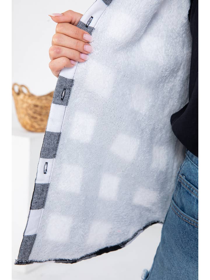 Sweet Lovely by Jen - Wholesale Button Down Shirt - Women's - SW148 PLAD SHIRT11