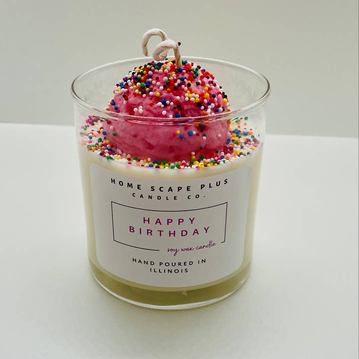 Home Scape Plus - Wholesale Jar/Filled Candle - Specialty Candles-Birthdays, Special Occasions