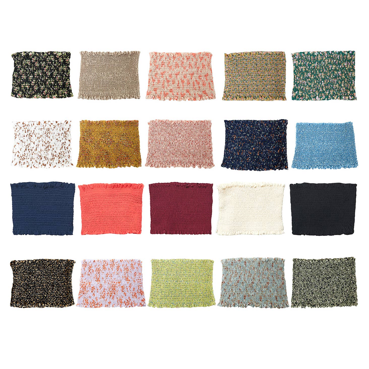 LOVING PEOPLE - Vendita all'ingrosso Camicetta - Donna - Crop top smock41