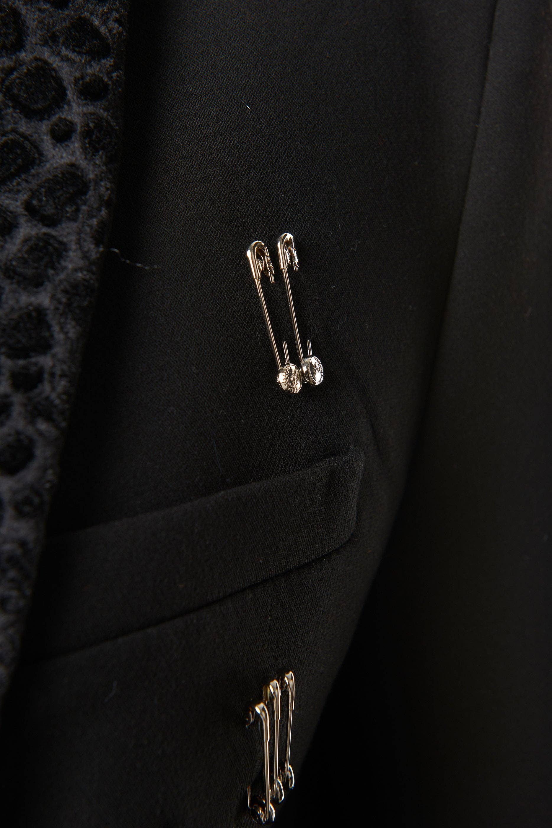 Alexandro Fratelli - Wholesale Blazer - Women's - BLACK SILVER BOS BLAZER2