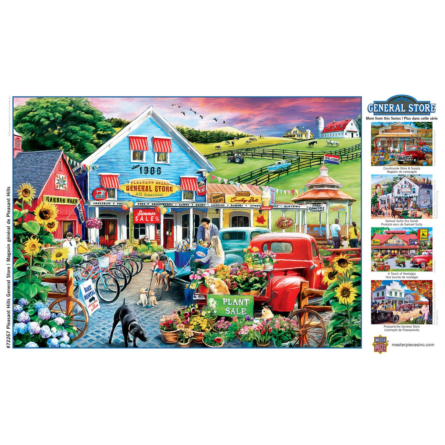 Masterpieces Puzzles - Wholesale Puzzle - Adult - General Store - Pleasant Hills 1000 Piece Puzzle3