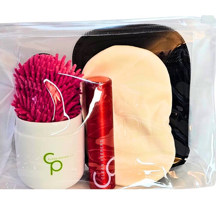 Clean Peepers - Wholesale Eyewear Cases & Holders - Women's - EYEGLASS EGGS™ Travelista Deluxe Kit5